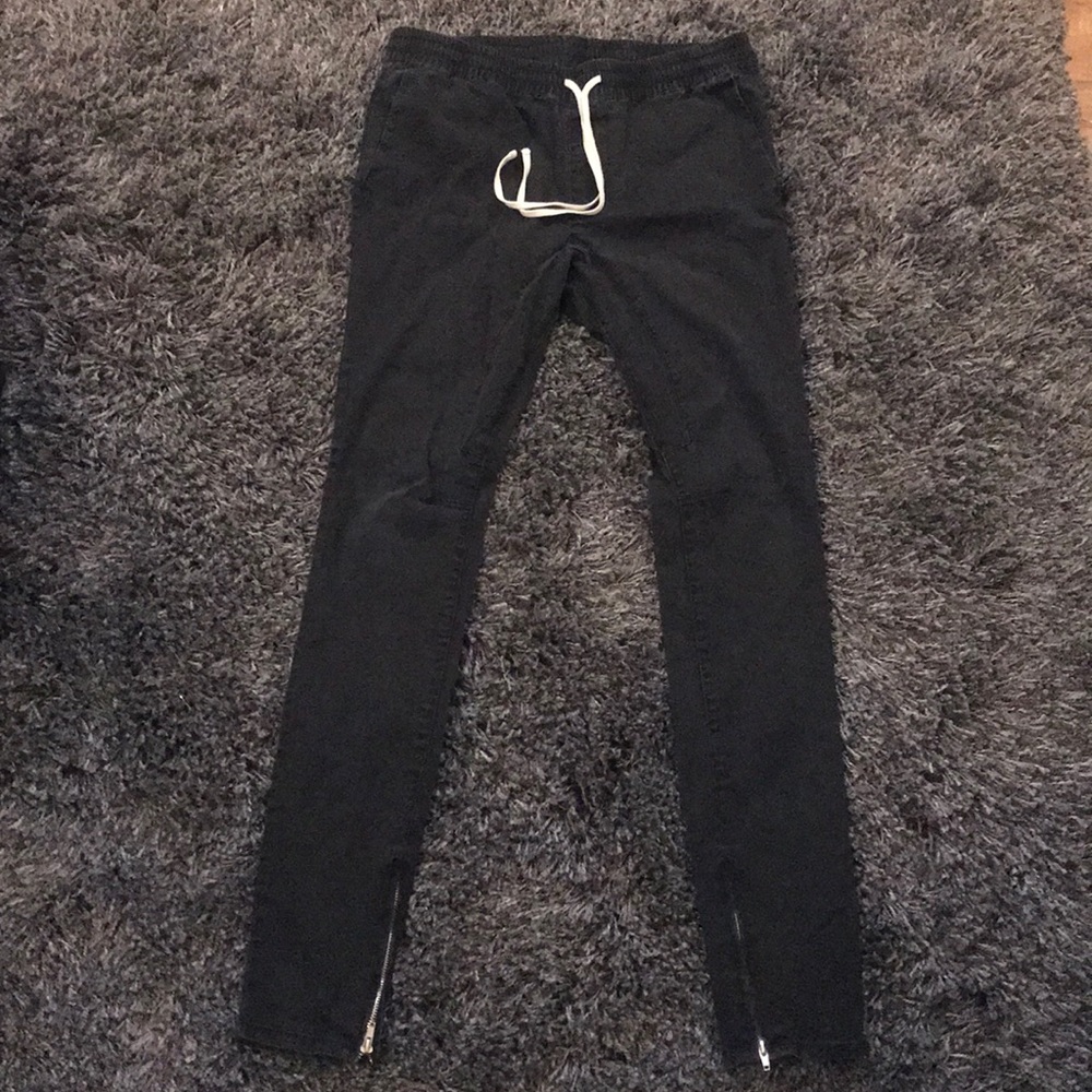 Men’s Black Joggers from PacSun in size M